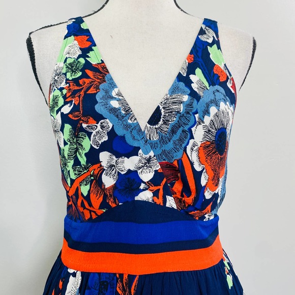 Anthropologie Plenty by Tracy Reese Mykonos Jumpsuit Womens 2 Maximalist Resort - Picture 9 of 12